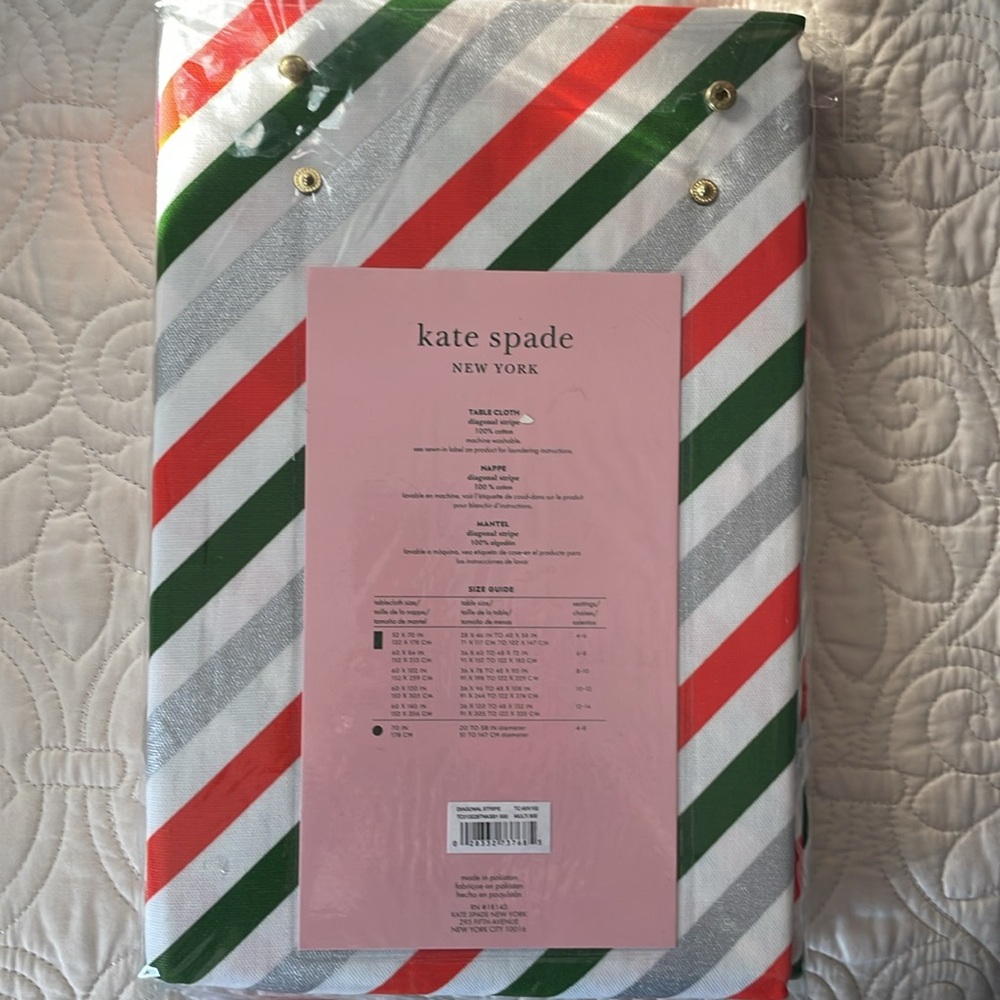Kate Spade Tablecloth - Picture 2 of 5